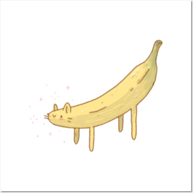 Banana Cat Wall Art by odsanyu